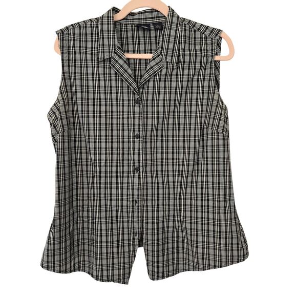 Dockers Tops - Dockers Sleeveless Blouse Size Large